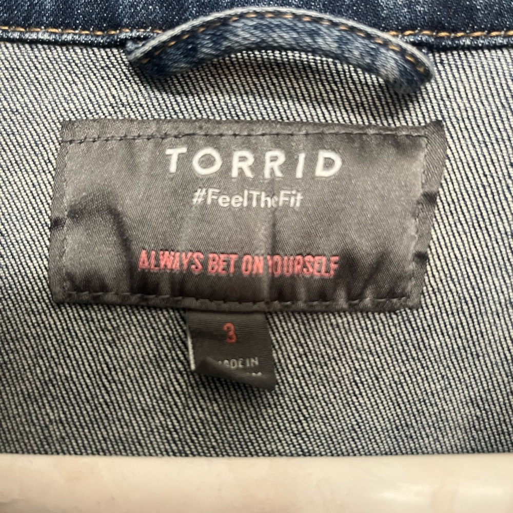 Torrid Denim/Jean Jacket - Picture 8 of 9